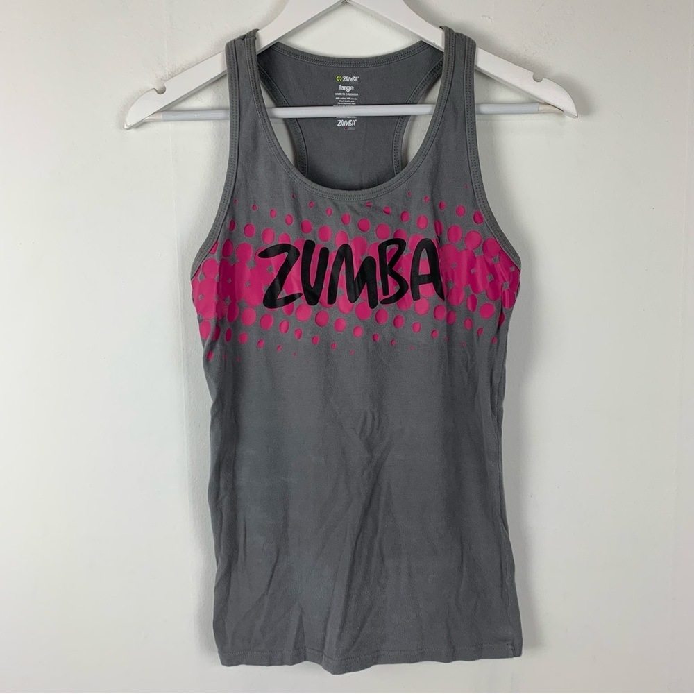 Zumba Racerback Tank Top Large